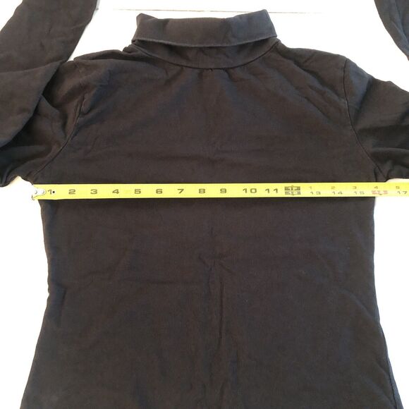 Unbranded Women’s Black Mock Turtle Neck Size Small - Picture 4 of 11